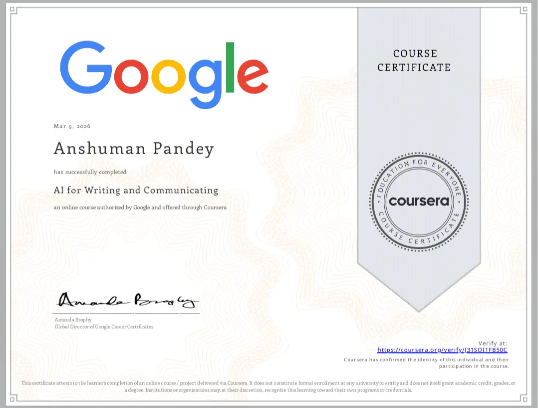 Certificate Image